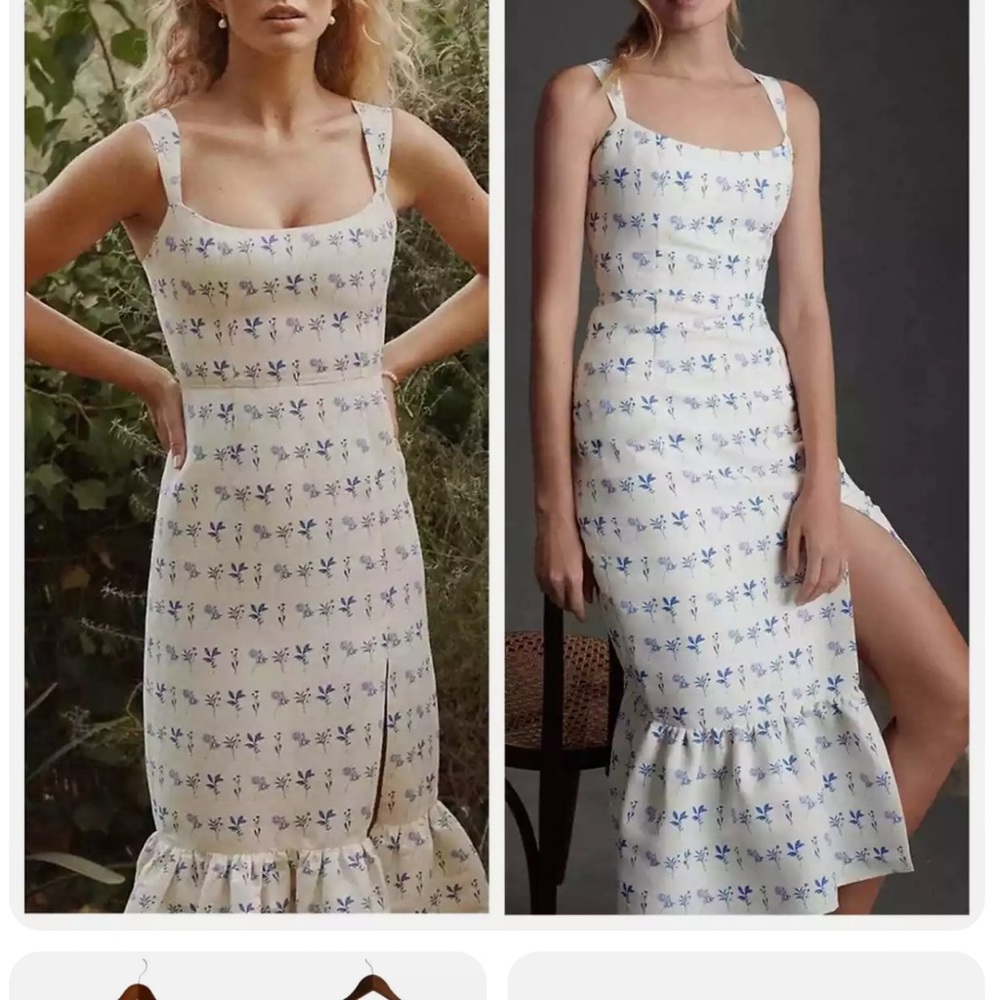 Sachin and Babi Eliza Chinoiserie Midi Dress